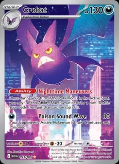 Crobat — Chaos Rising — Illustration rare