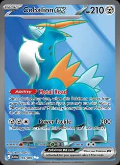 Cobalion ex — Chaos Rising — Ultra Rare