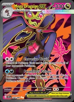 Mega Dragalge ex — Chaos Rising — Ultra Rare