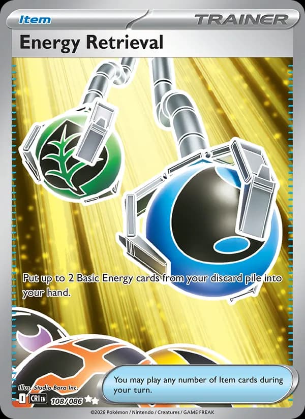 Energy Retrieval — Chaos Rising, Ultra Rare