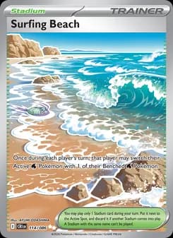 Surfing Beach — Chaos Rising — Ultra Rare