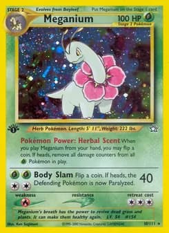 Meganium — Neo Genesis — Rare
