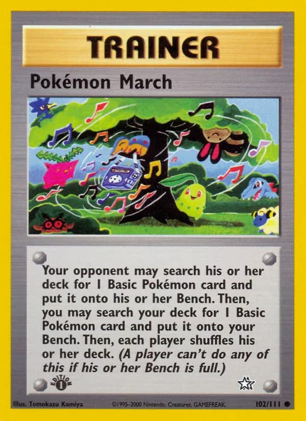 Pokémon March — Neo Genesis, Common