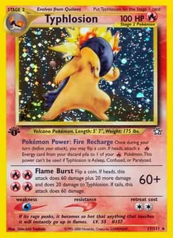 Typhlosion — Neo Genesis — Rare