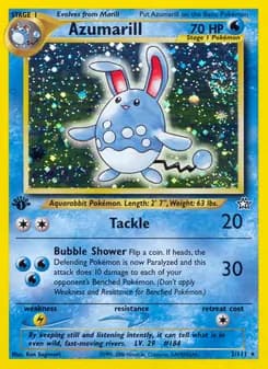 Azumarill — Neo Genesis — Rare