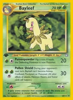 Bayleef — Neo Genesis — Uncommon