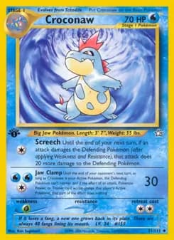 Croconaw — Neo Genesis — Uncommon