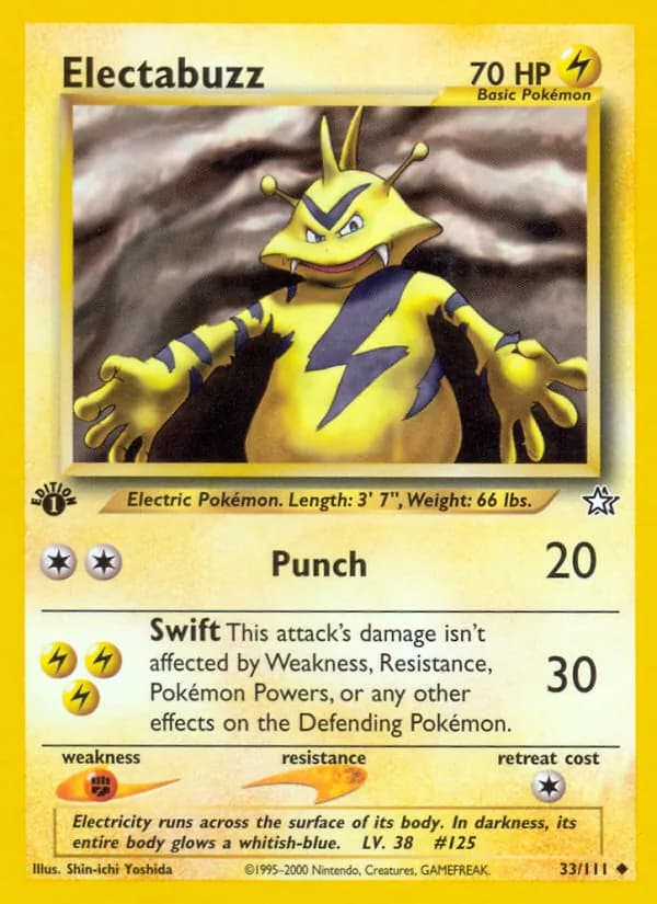 Electabuzz — Neo Genesis, Uncommon