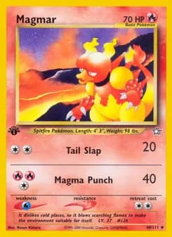 Magmar — Neo Genesis — Uncommon