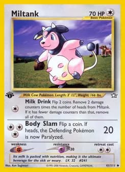 Miltank — Neo Genesis — Uncommon