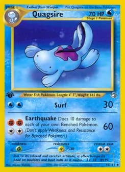 Quagsire — Neo Genesis — Uncommon