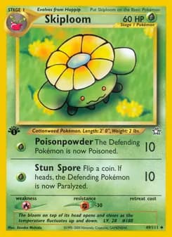 Skiploom — Neo Genesis — Uncommon
