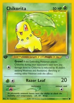 Chikorita — Neo Genesis — Common