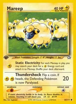 Mareep — Neo Genesis — Common
