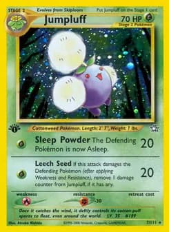 Jumpluff — Neo Genesis — Rare