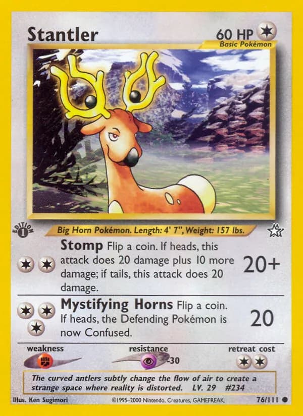 Stantler — Neo Genesis, Common