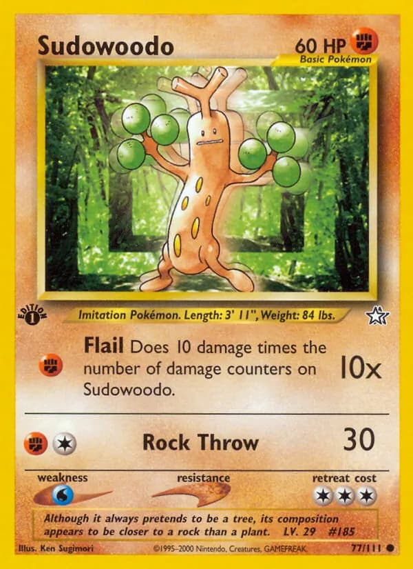 Sudowoodo — Neo Genesis, Common