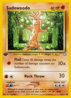 Sudowoodo — Neo Genesis — Common