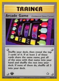 Arcade Game — Neo Genesis — Rare
