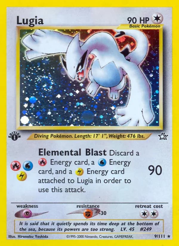 Lugia — Neo Genesis, Rare