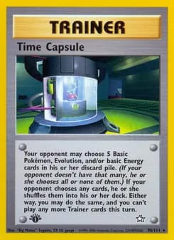 Time Capsule — Neo Genesis — Rare