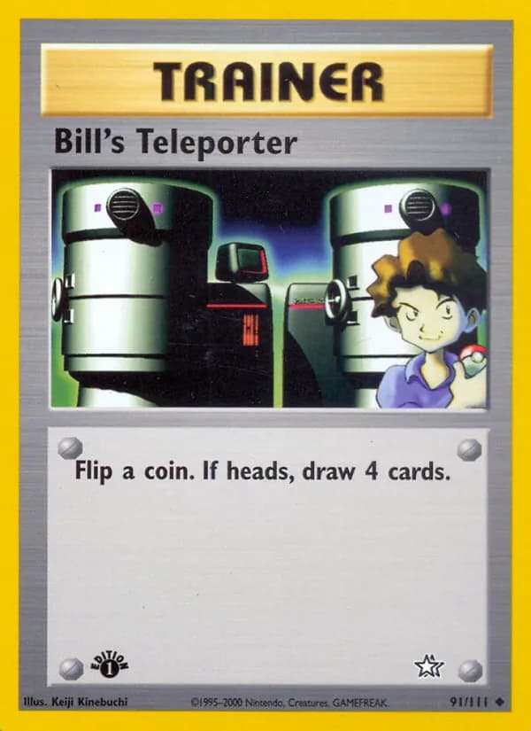 Bill's Teleporter — Neo Genesis, Uncommon