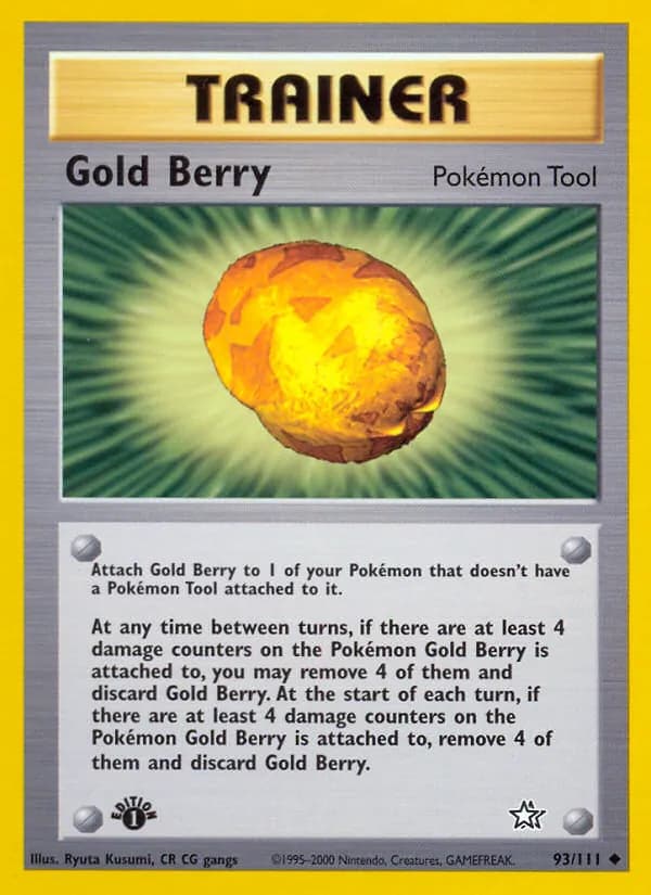 Gold Berry — Neo Genesis, Uncommon