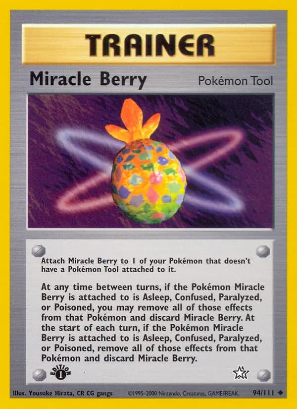 Miracle Berry — Neo Genesis, Uncommon