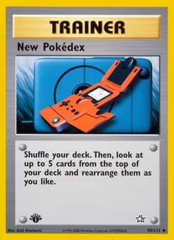 New Pokédex — Neo Genesis — Uncommon