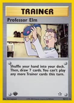 Professor Elm — Neo Genesis — Uncommon