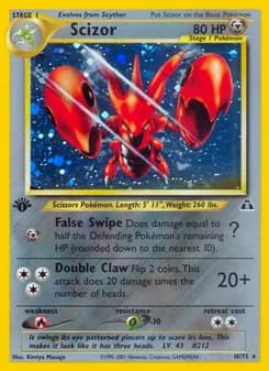 Scizor — Neo Discovery — Rare