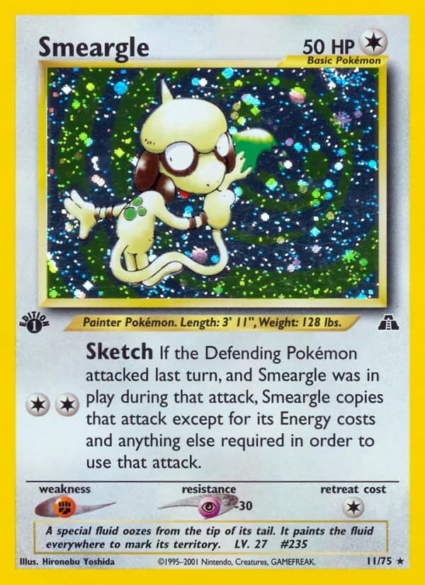 Smeargle — Neo Discovery, Rare