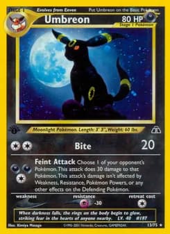 Umbreon — Neo Discovery — Rare