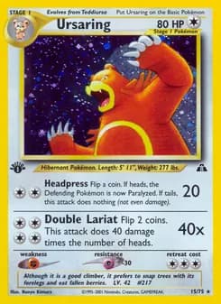 Ursaring — Neo Discovery — Rare
