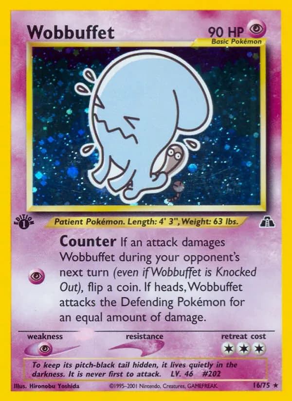 Wobbuffet — Neo Discovery, Rare