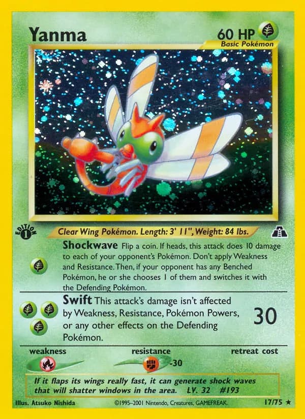 Yanma — Neo Discovery, Rare