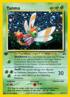 Yanma — Neo Discovery — Rare