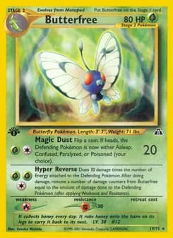 Butterfree — Neo Discovery — Rare