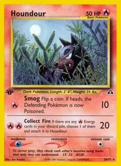 Houndour — Neo Discovery — Rare