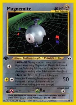 Magnemite — Neo Discovery — Rare