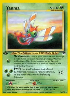 Yanma — Neo Discovery — Rare