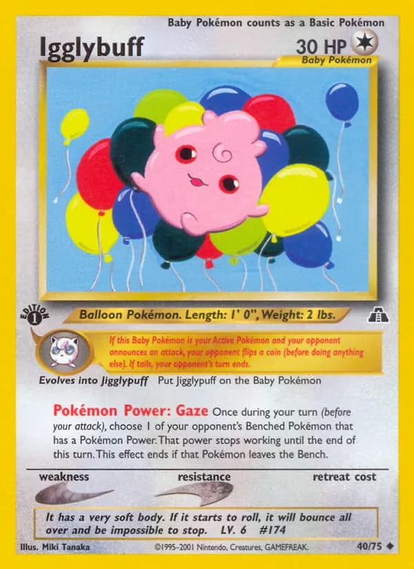 Igglybuff — Neo Discovery, Uncommon