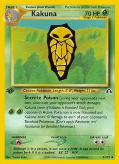 Kakuna — Neo Discovery — Uncommon