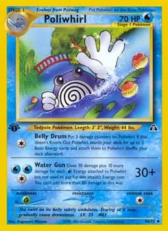 Poliwhirl — Neo Discovery — Uncommon
