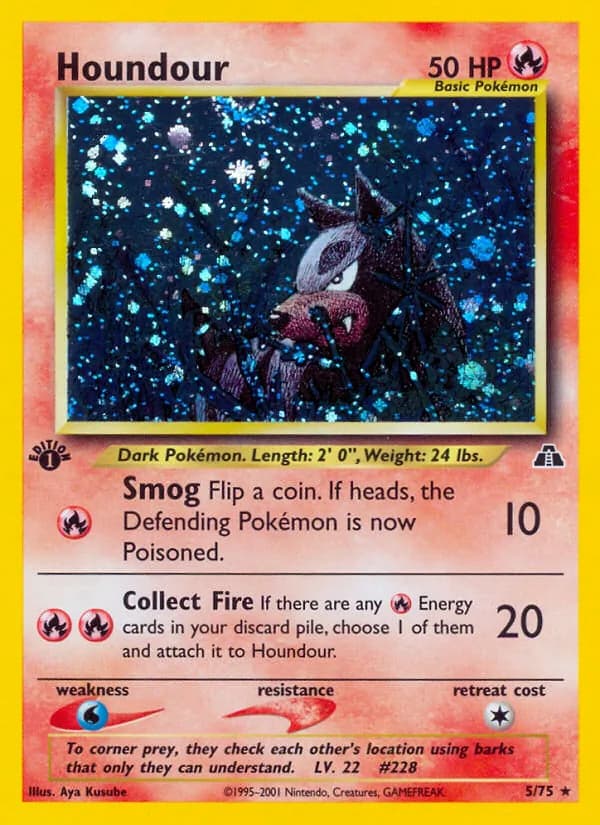 Houndour — Neo Discovery, Rare