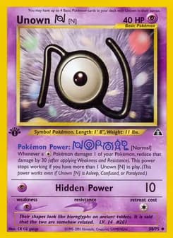 Unown [N] — Neo Discovery — Uncommon