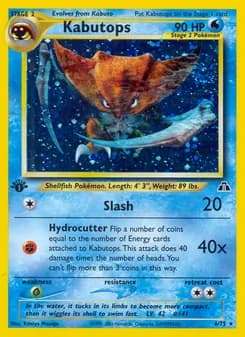 Kabutops — Neo Discovery — Rare