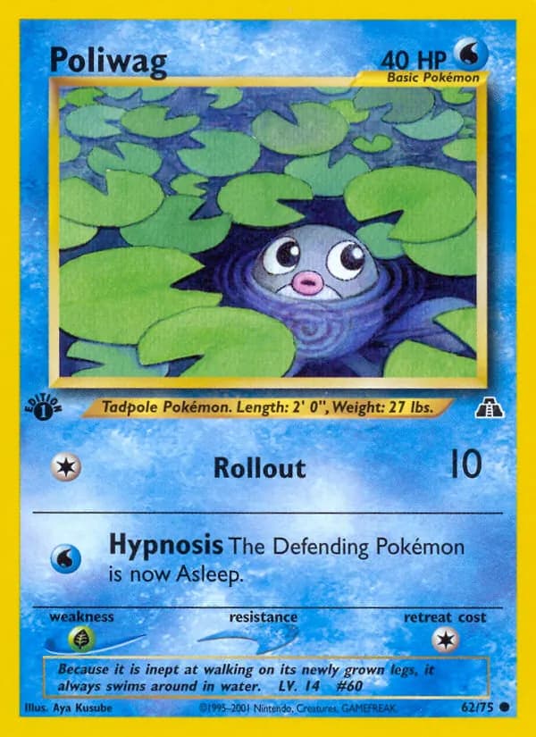 Poliwag — Neo Discovery, Common