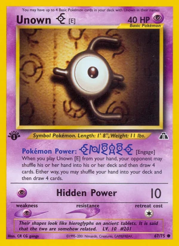 Unown [E] — Neo Discovery, Common