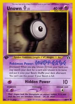 Unown [I] — Neo Discovery — Common